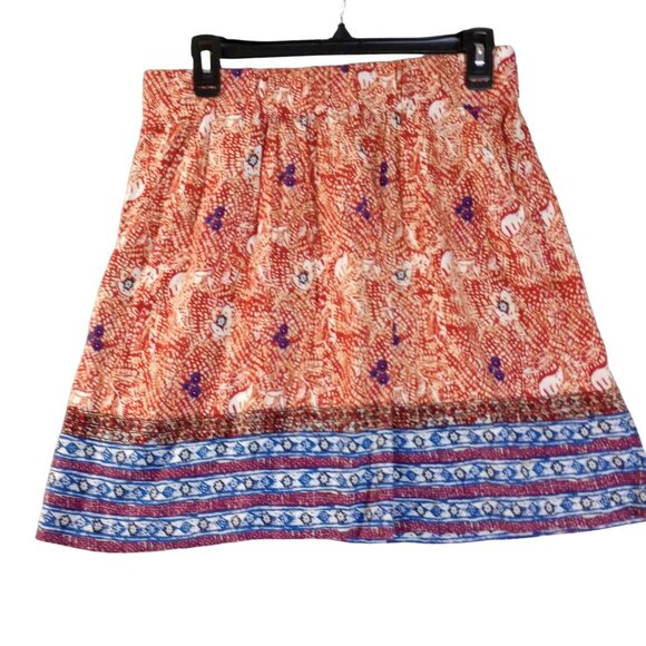 Cabi Skirt Bella Batik Boho Pockets Elastic Waist Womens Size M - Picture 1 of 3